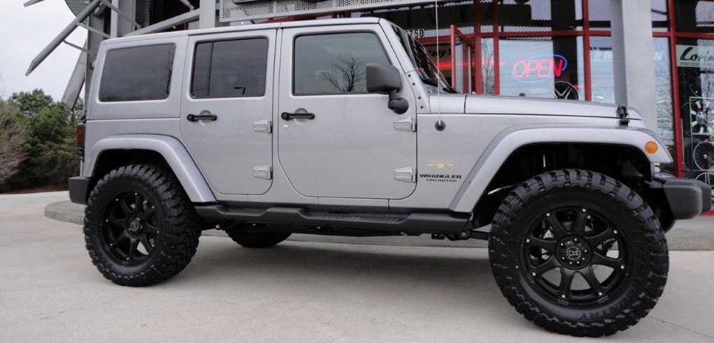 Jeep Wrangler on Black Rhino Glamis