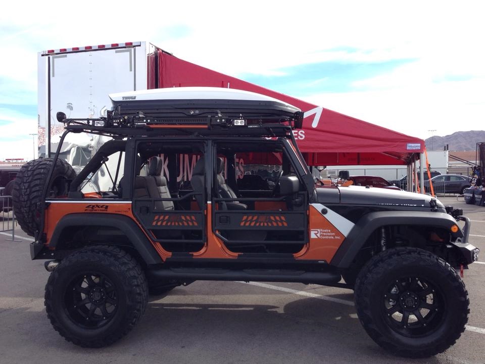 Jeep Wrangler on Black Rhino Glamis