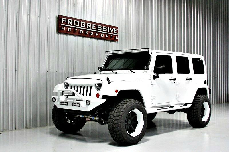 Jeep Wrangler on Black Rhino Glamis