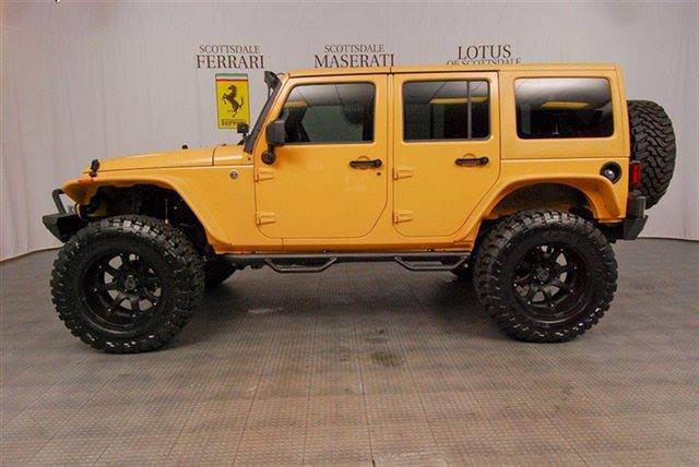 Jeep Wrangler on Black Rhino Glamis