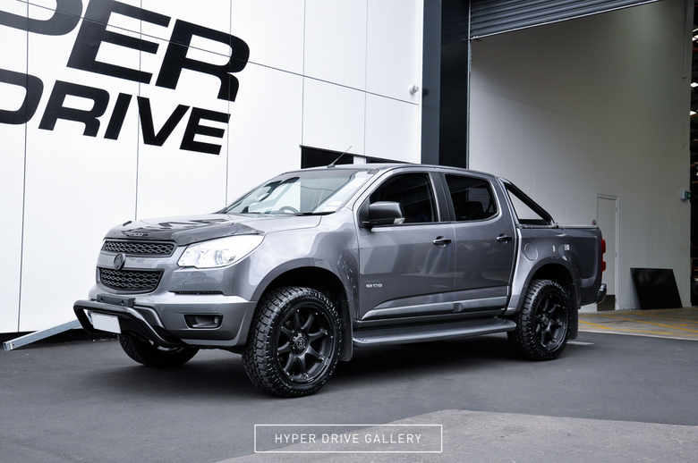 Holden Colorado Black Rhino Glamis Matt Black