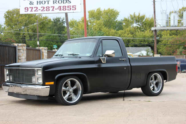 Chev C10 on Ridler 695