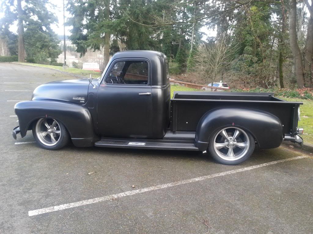 Chev pickup on Ridler 695