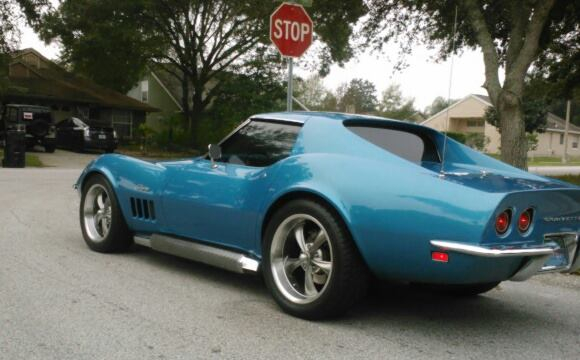 Corvette Stingray on Ridler 695
