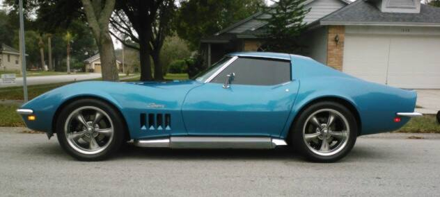 Corvette Stingray on Ridler 695