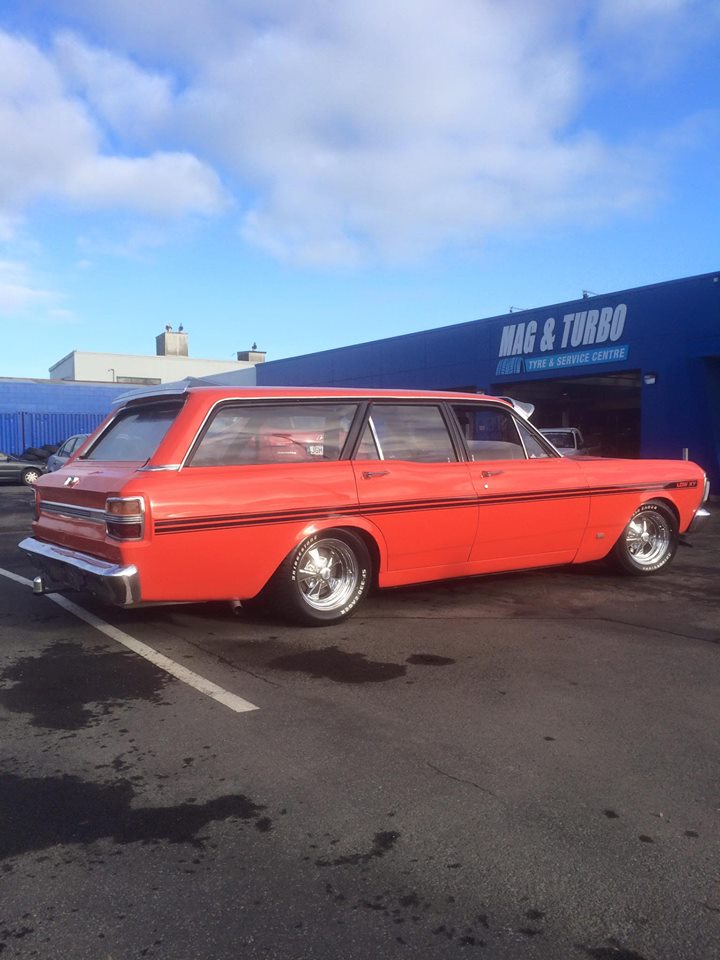 Ford Falcon on Cragar S/S