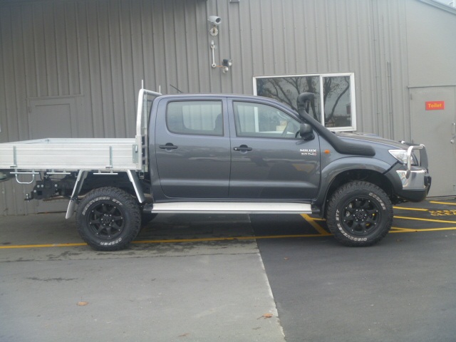 Toyota Hilux on Black Rhino Glamis
