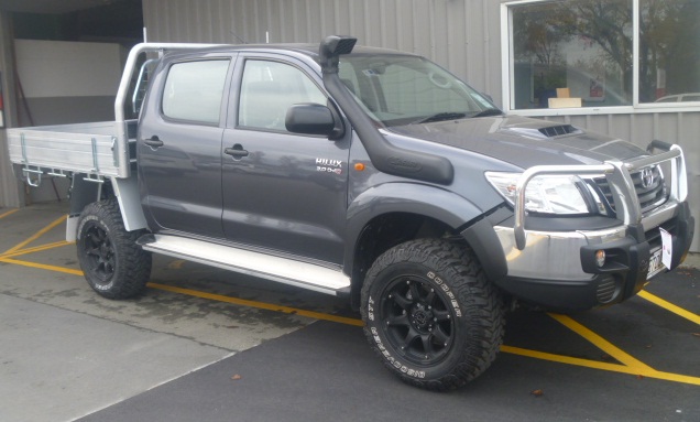 Toyota Hilux on Black Rhino Glamis