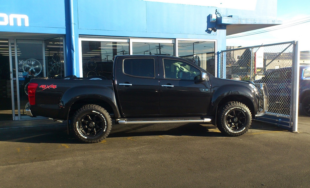Toyota Hilux on Black Rhino Glamis