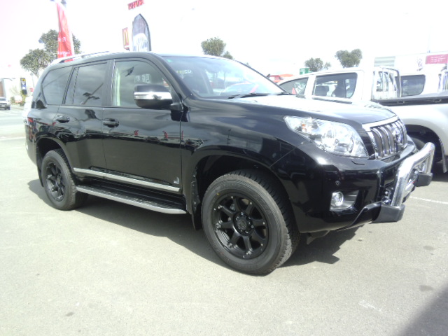 Toyota Prado on Black Rhino Glamis