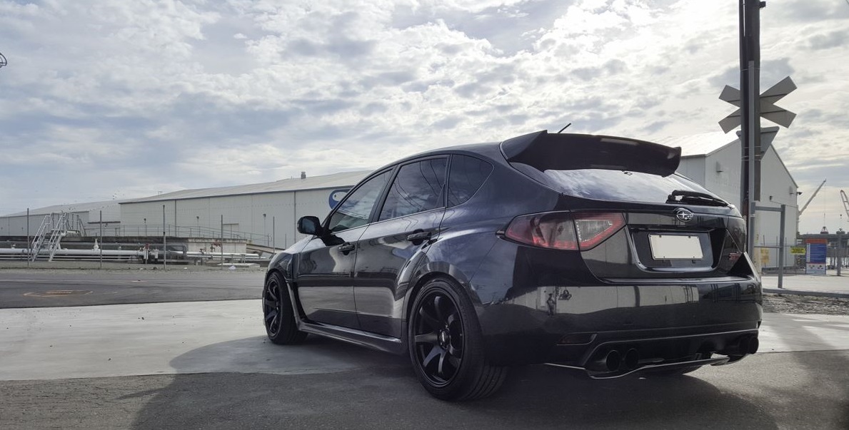 Subaru Impreza on BGW Mayhem 18x9.5 et35