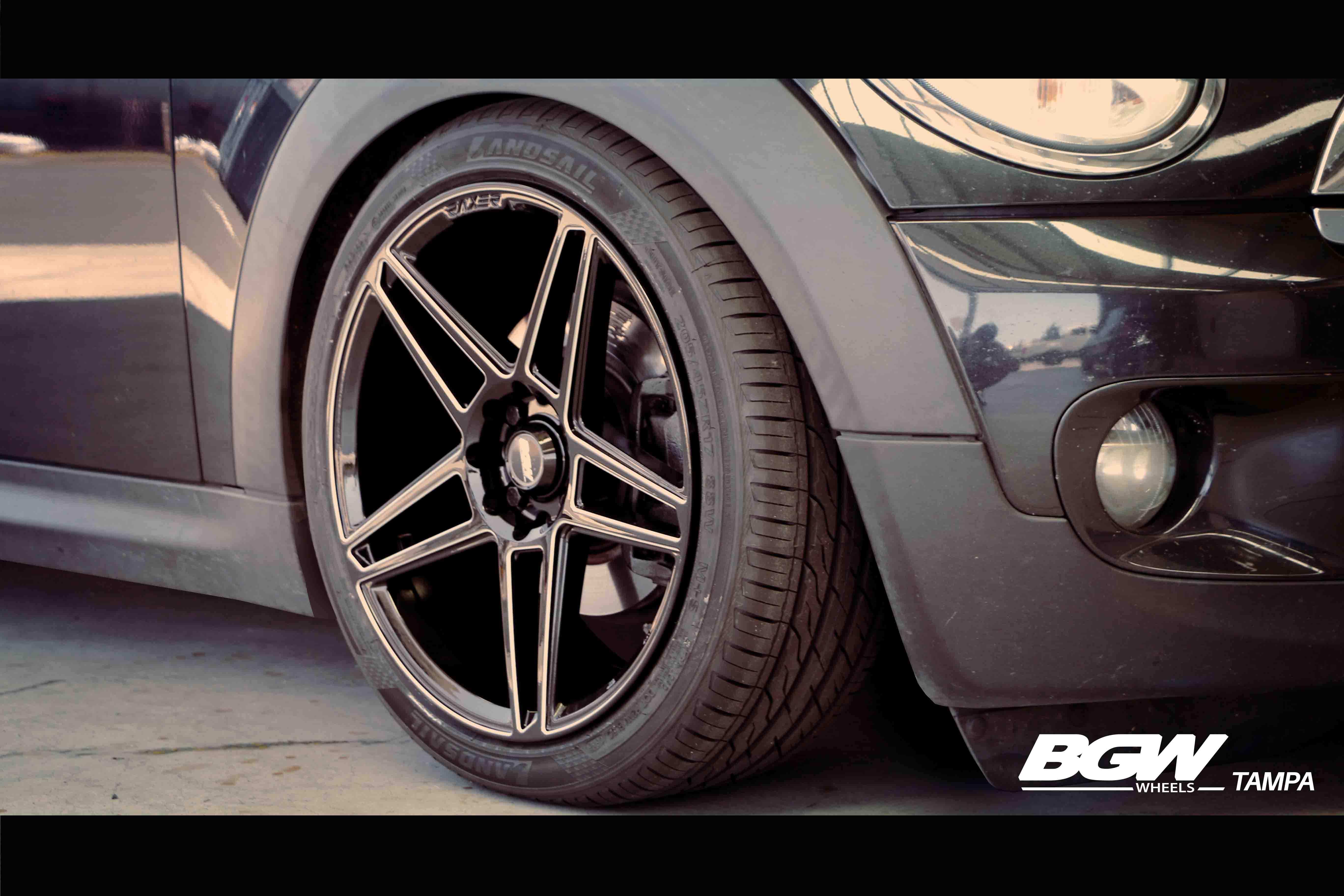 Mini Cooper S on BGW Tampa and Landsail LS588