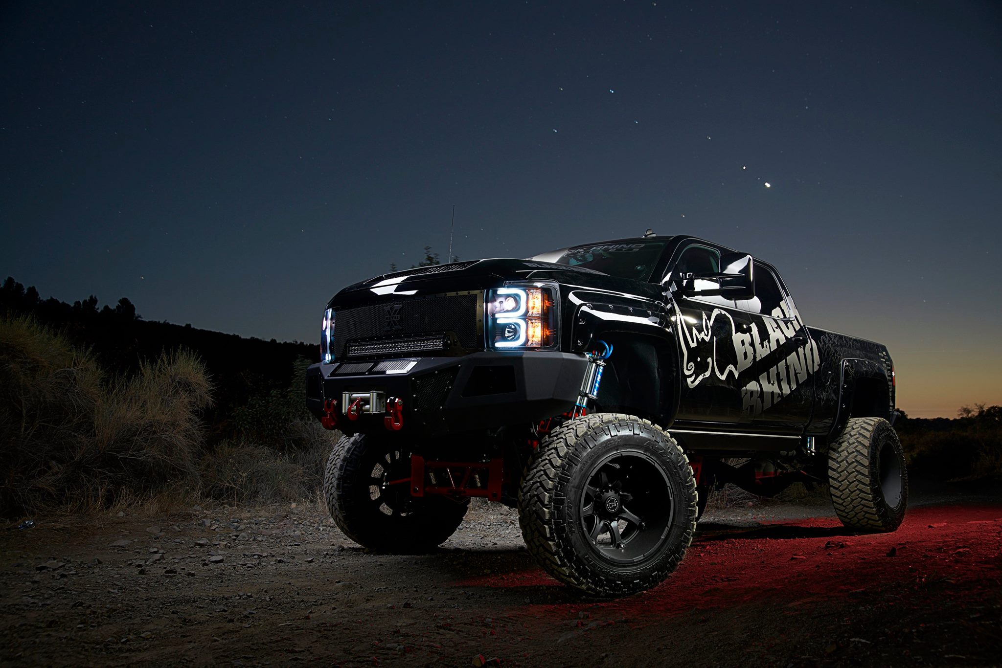 Chev 2500 on Black Rhino Glamis