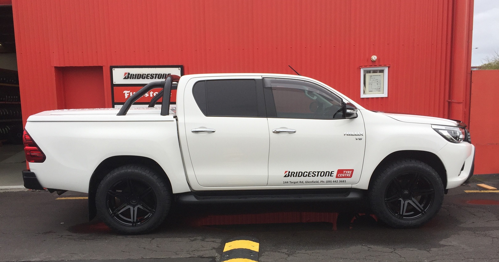 Toyota Hilux on BGW Tempest