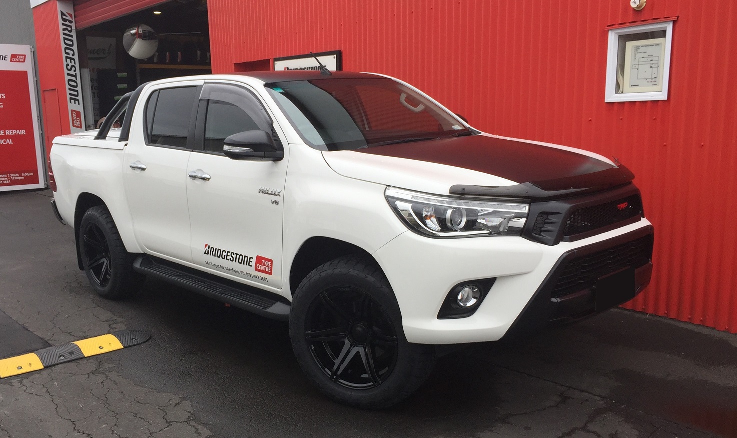 Toyota Hilux on BGW Tempest