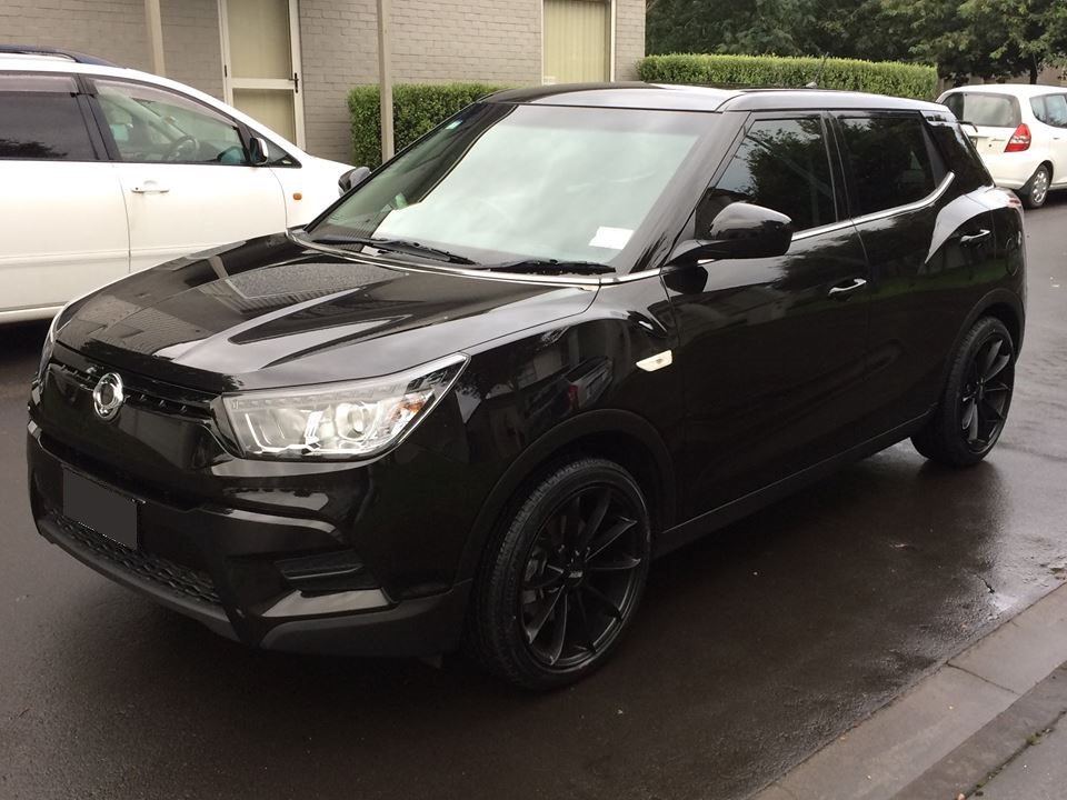 SsangYong Tivoli on BGW Titan