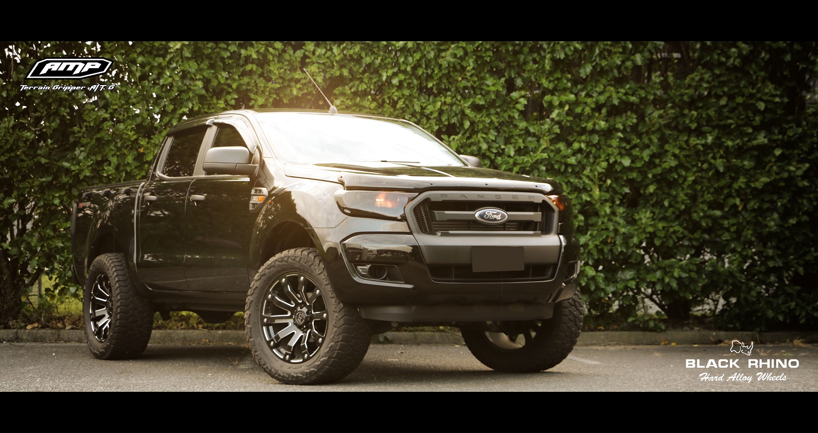 Ford Ranger Black Rhino Selkirk 305/55R20 AMP AT