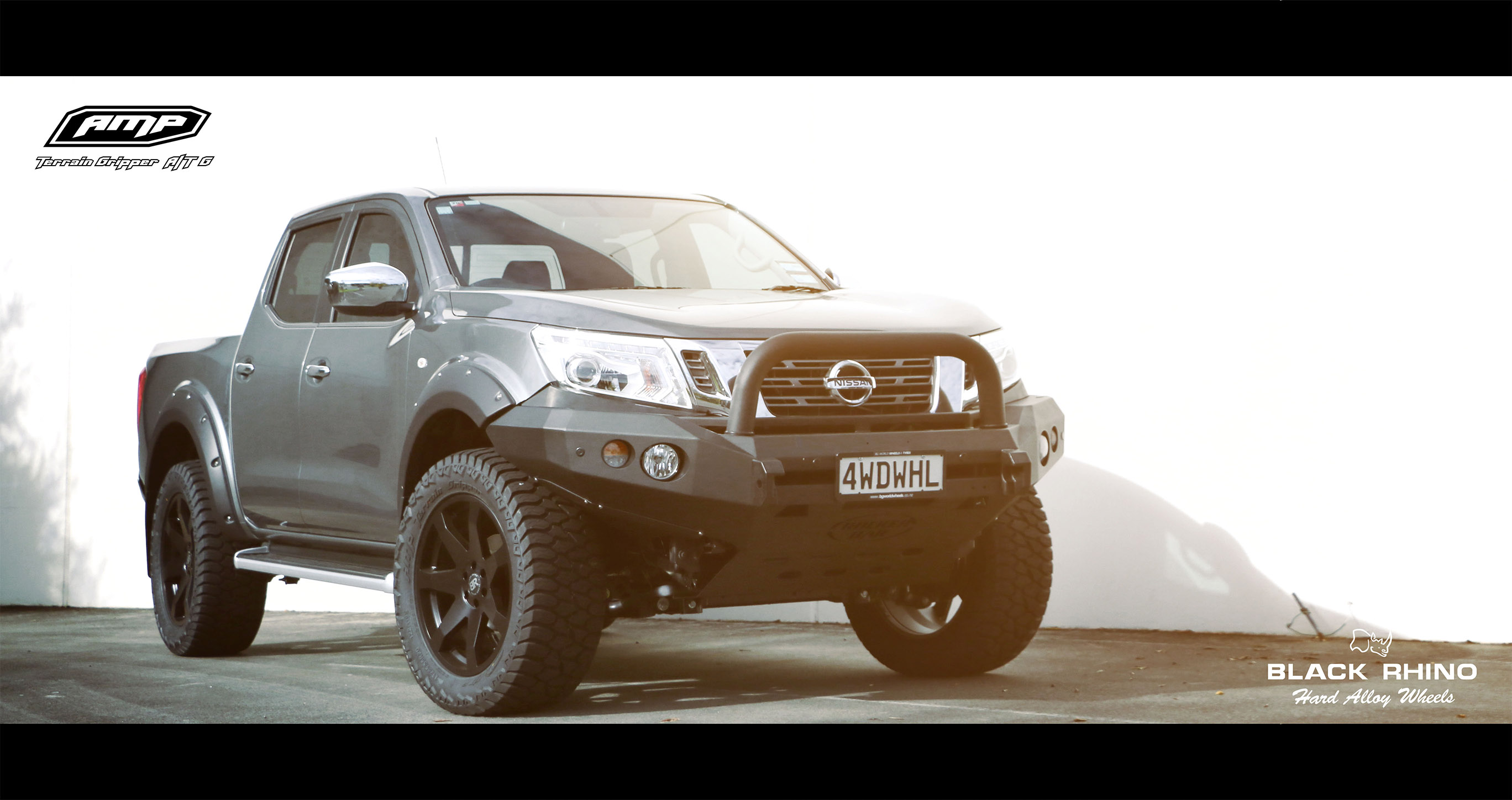Nissan NP300 Black Rhino Mozambique 285/55R20 AMP