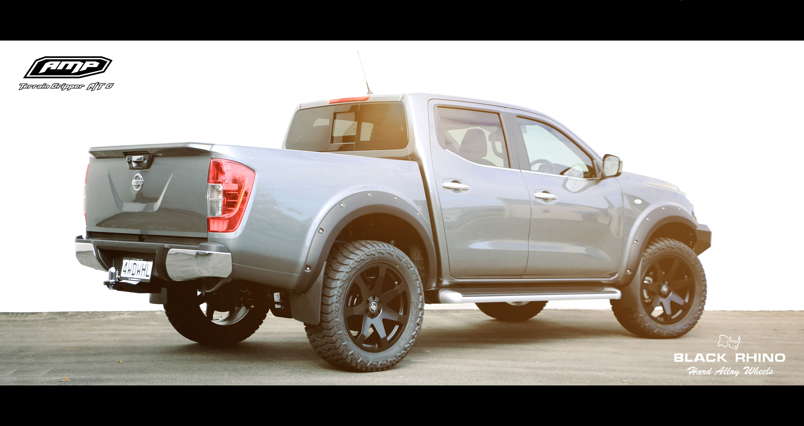 Nissan NP300 Black Rhino Mozambique 285/55R20 AMP