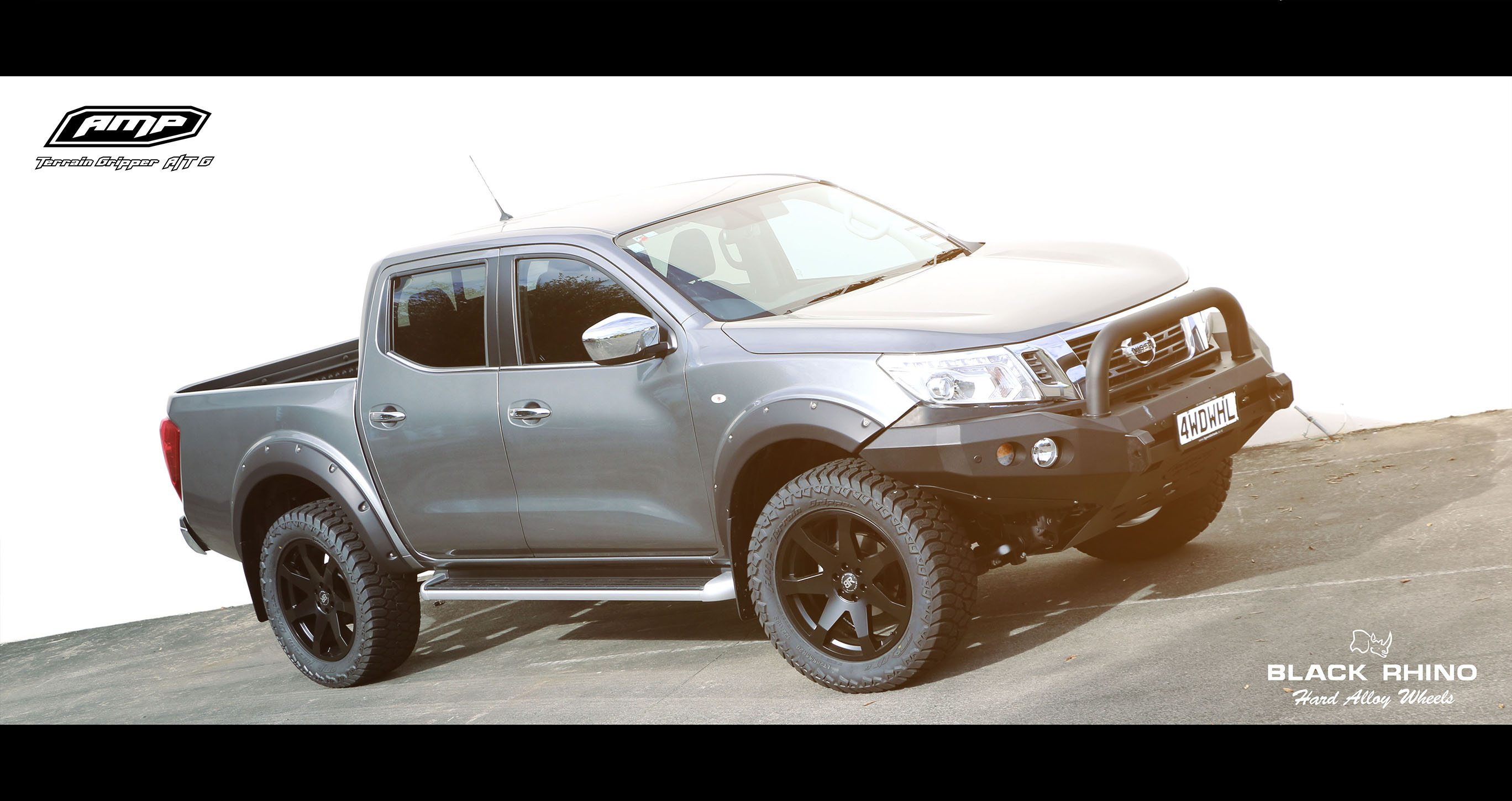 Nissan NP300 Black Rhino Mozambique 285/55R20 AMP
