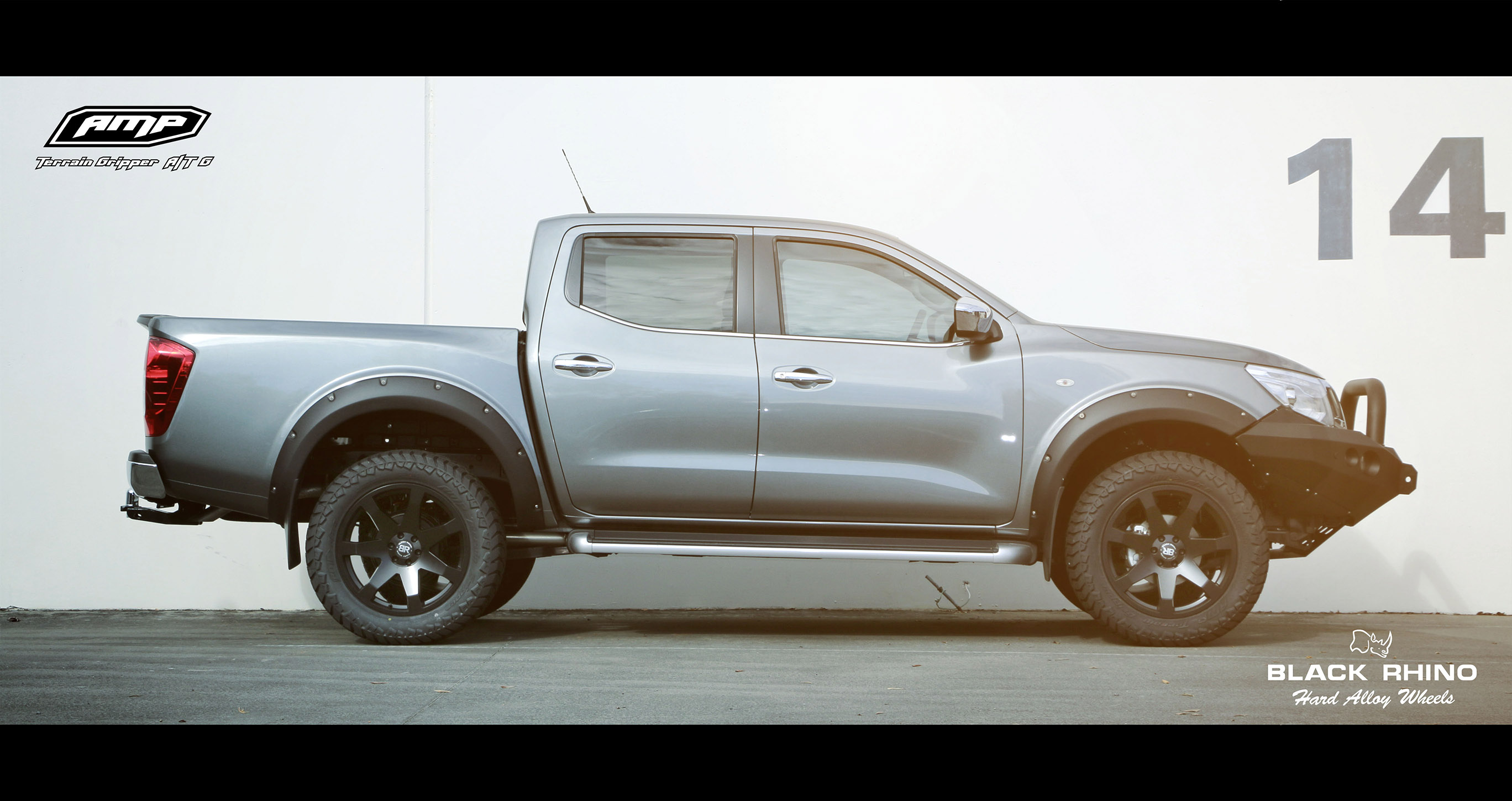 Nissan NP300 Black Rhino Mozambique 285/55R20 AMP