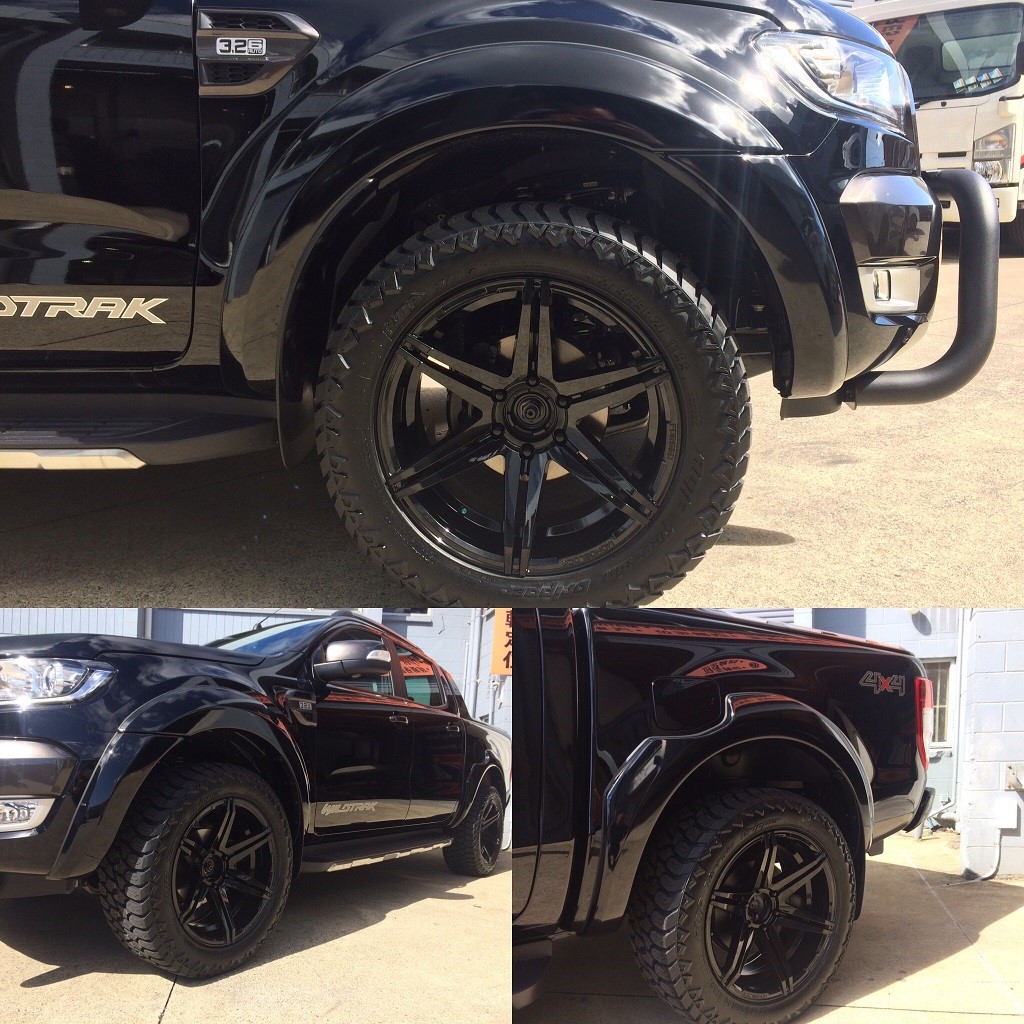 Ford Ranger on BGW Tempest & 275/55R20 AMP AT