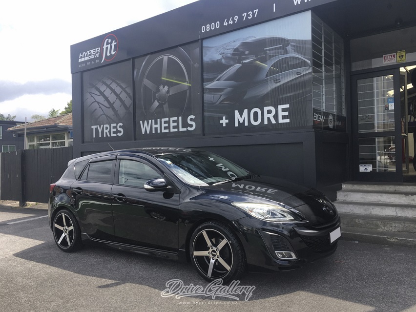Mazda Axela on BGW Torque