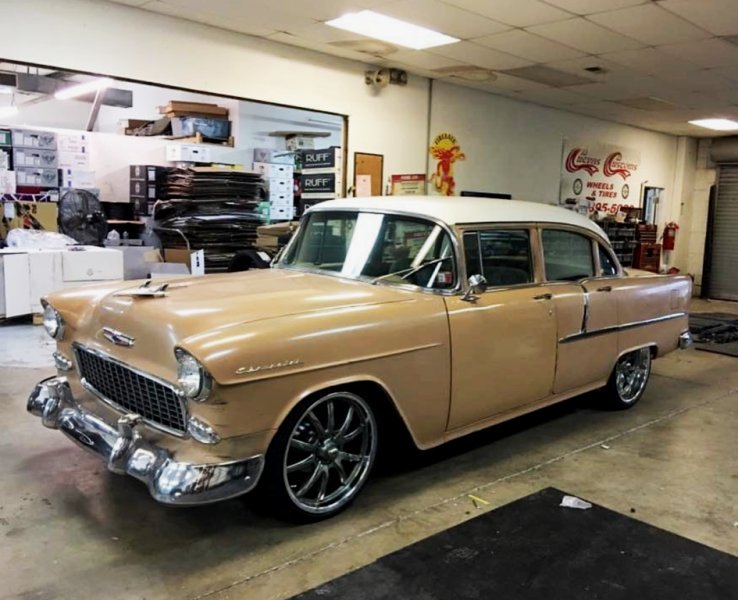 Chev BelAir on Ridler R650