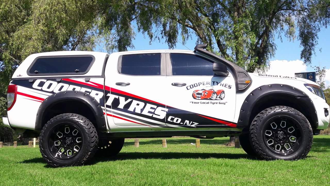 Ford Ranger on Black Rhino Predator & AMP M/T