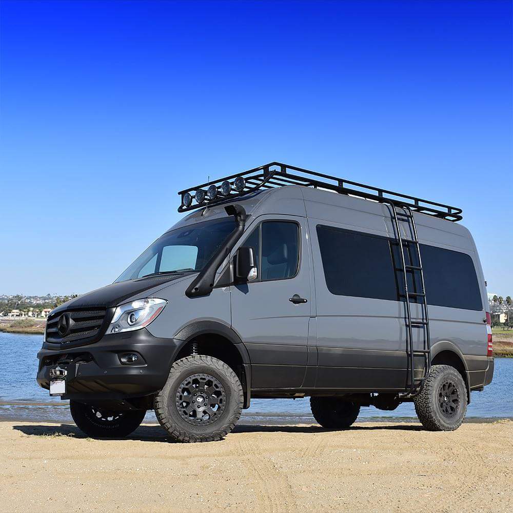 Mercedes Sprinter on Black Rhino Warlord
