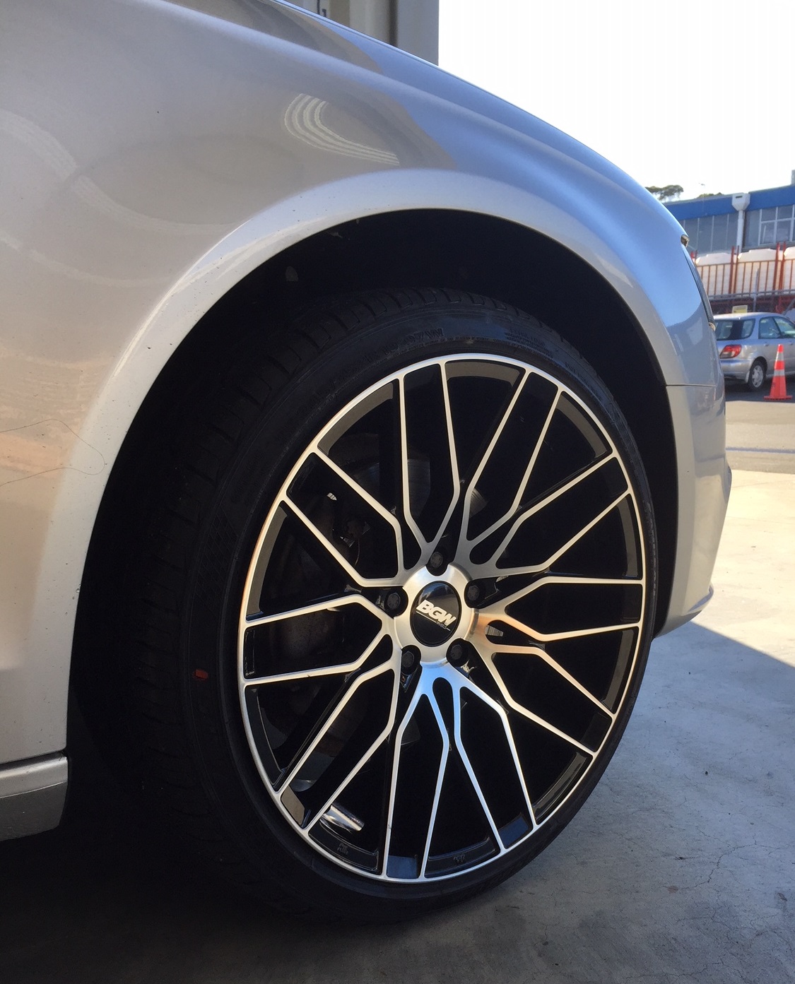 Audi A4 on BGW Matador