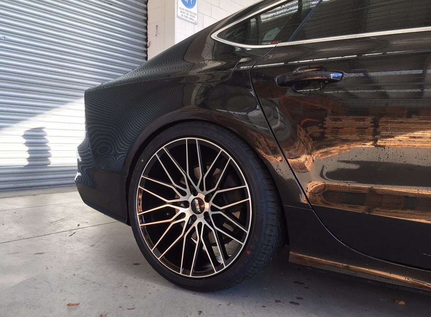 Audi A7 on BGW Matador