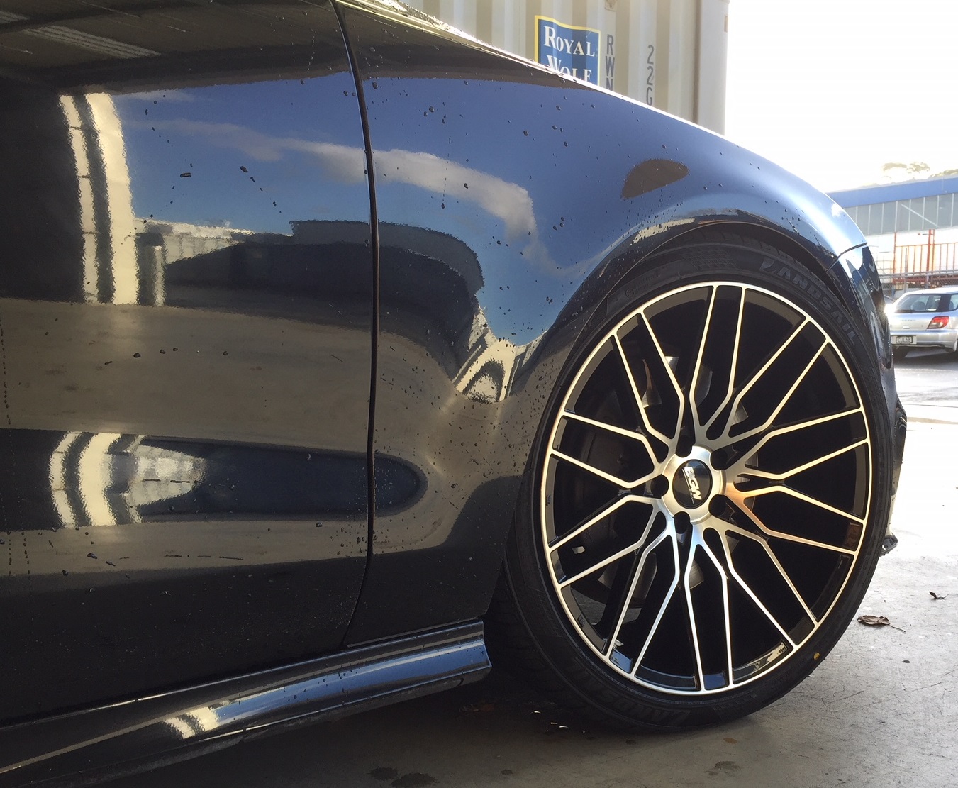 Audi A7 on BGW Matador