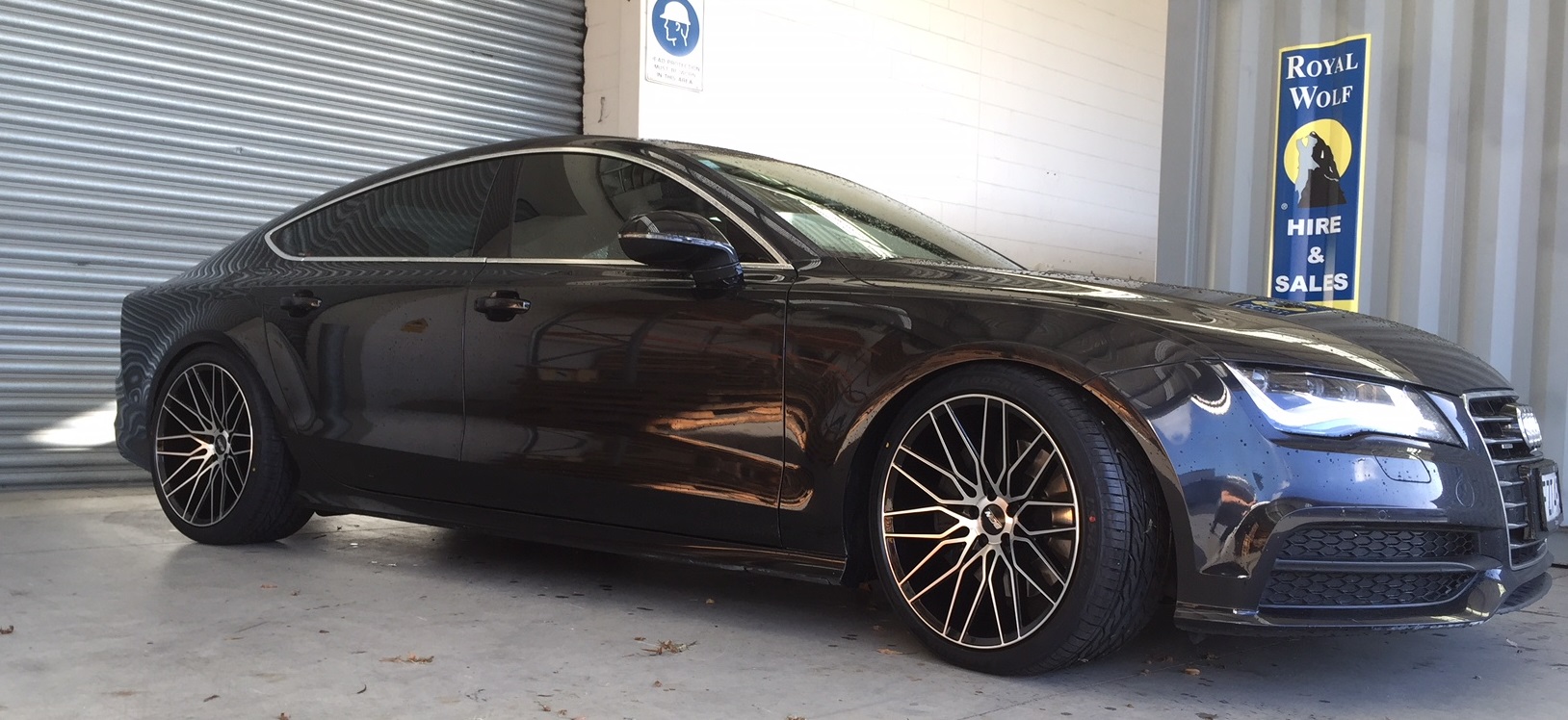 Audi A7 on BGW Matador
