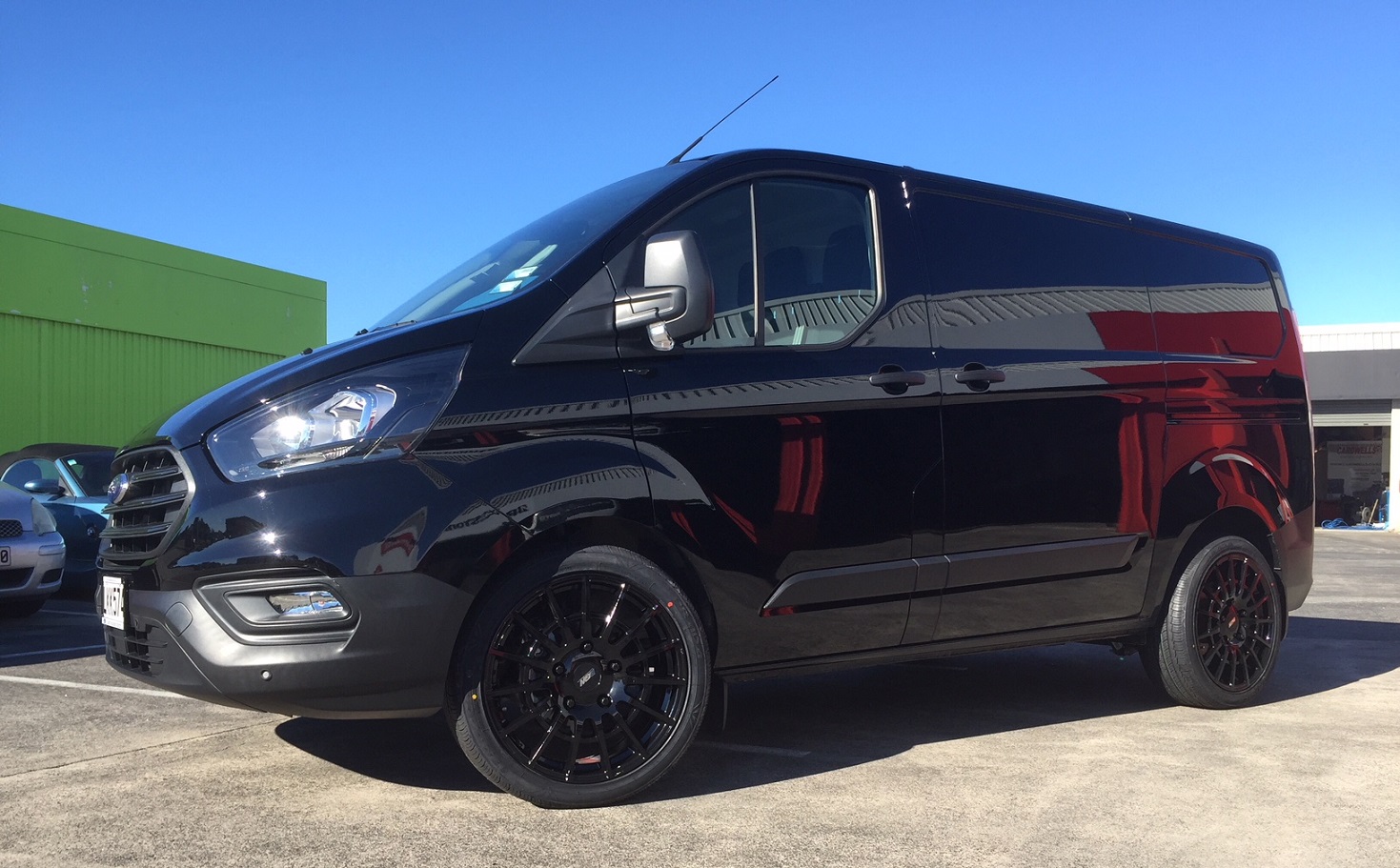 Ford Transit custom on BGW Transporter