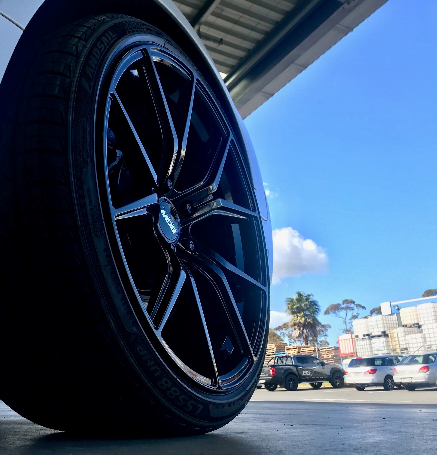 Cadillac CTS on BGW Compton