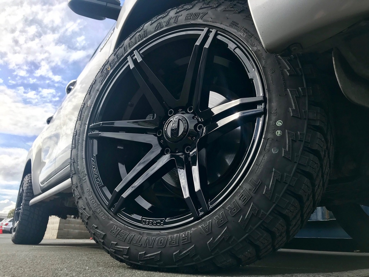 Toyota Hilux on BGW Tempest