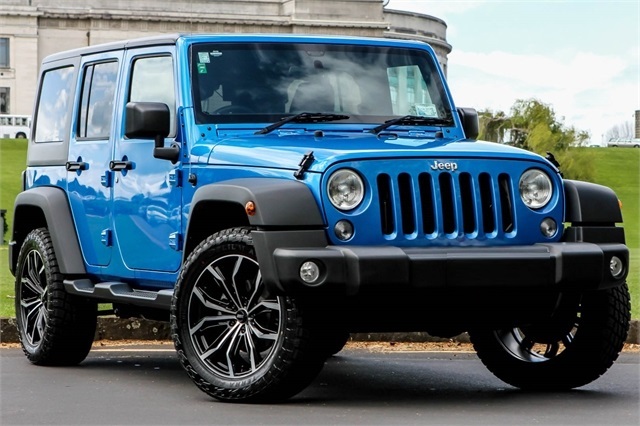 Jeep Wrangler on BGW Black Widow
