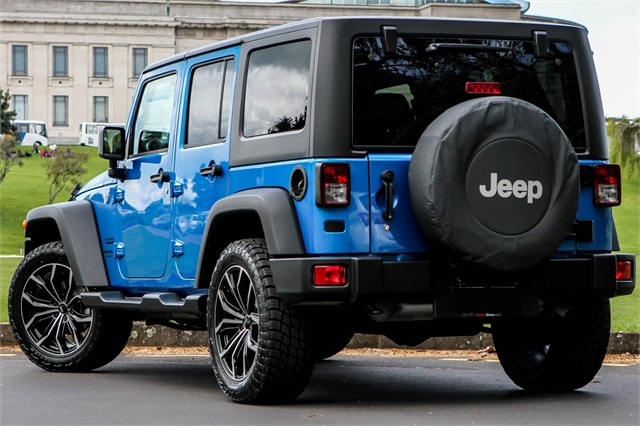 Jeep Wrangler on BGW Black Widow