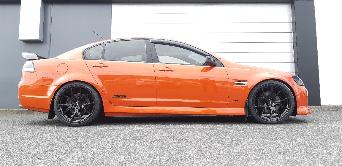 Holden Commodore on BGW Compton