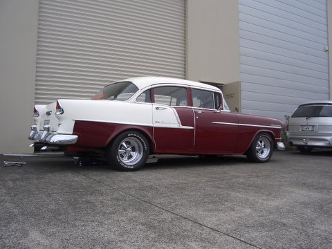 Chev Belair on Cragar SS