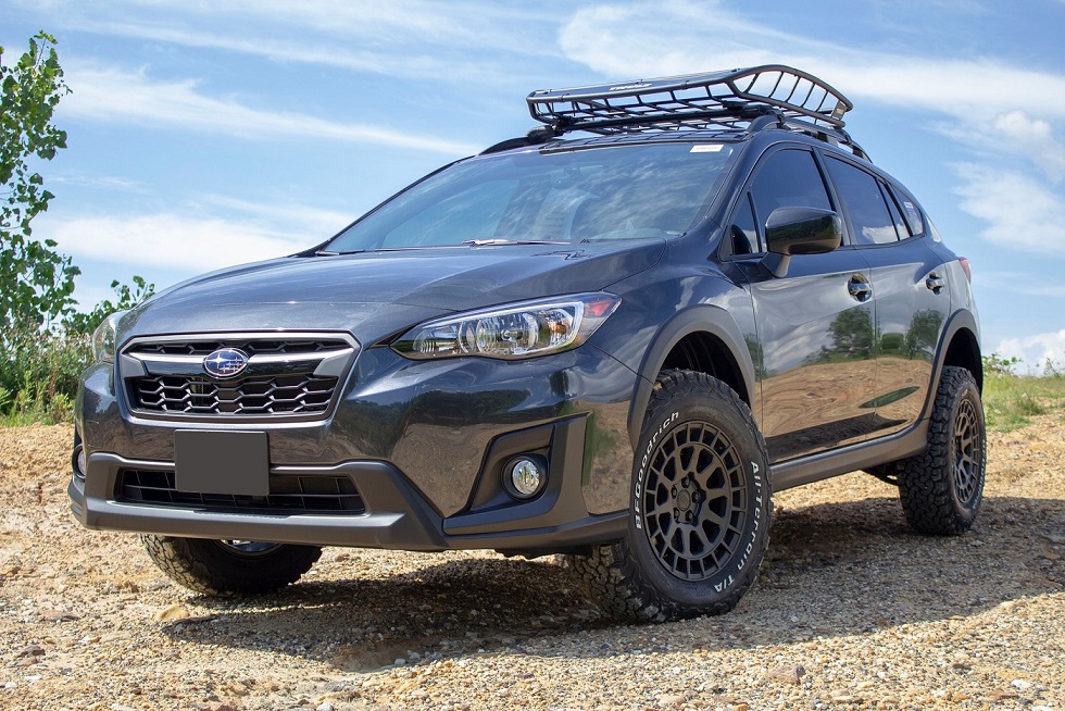 Subaru XV on Black Rhino Boxer