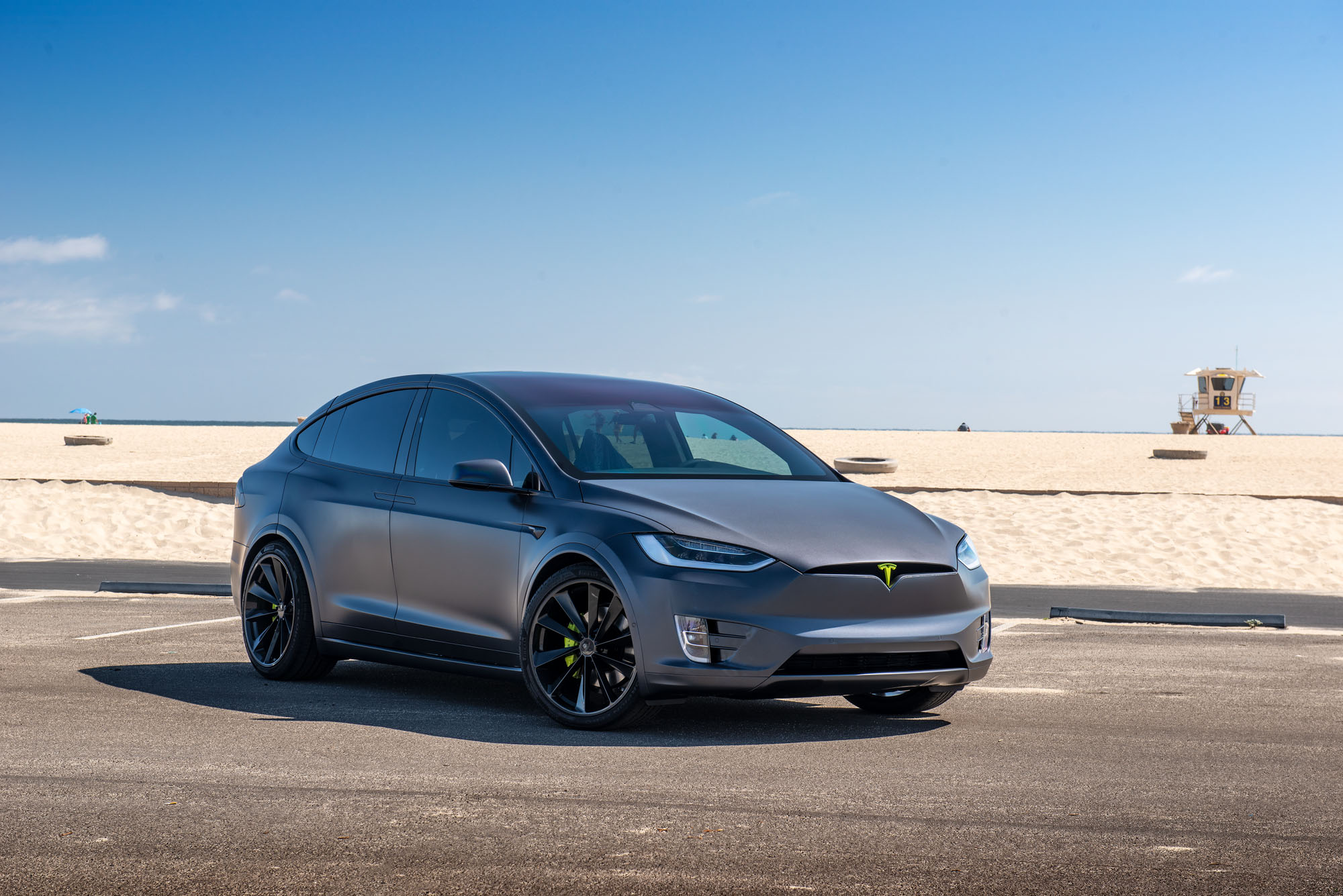 Tesla Model X on TSW Aileron