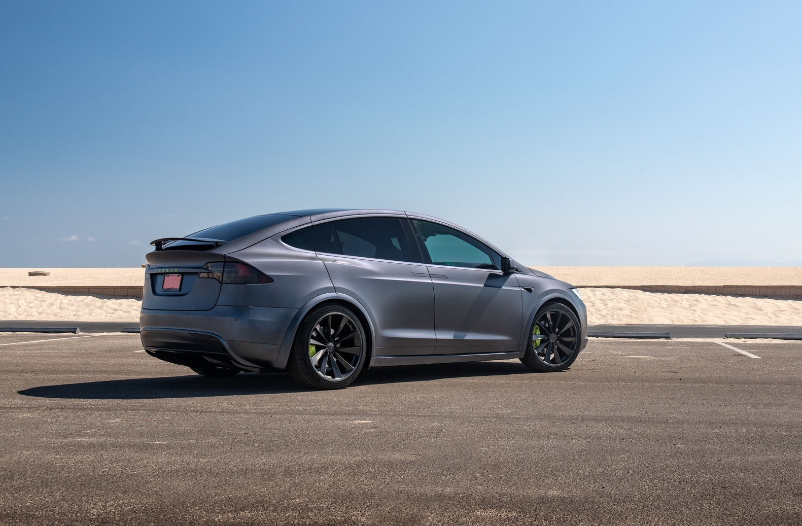 Tesla Model X on TSW Aileron