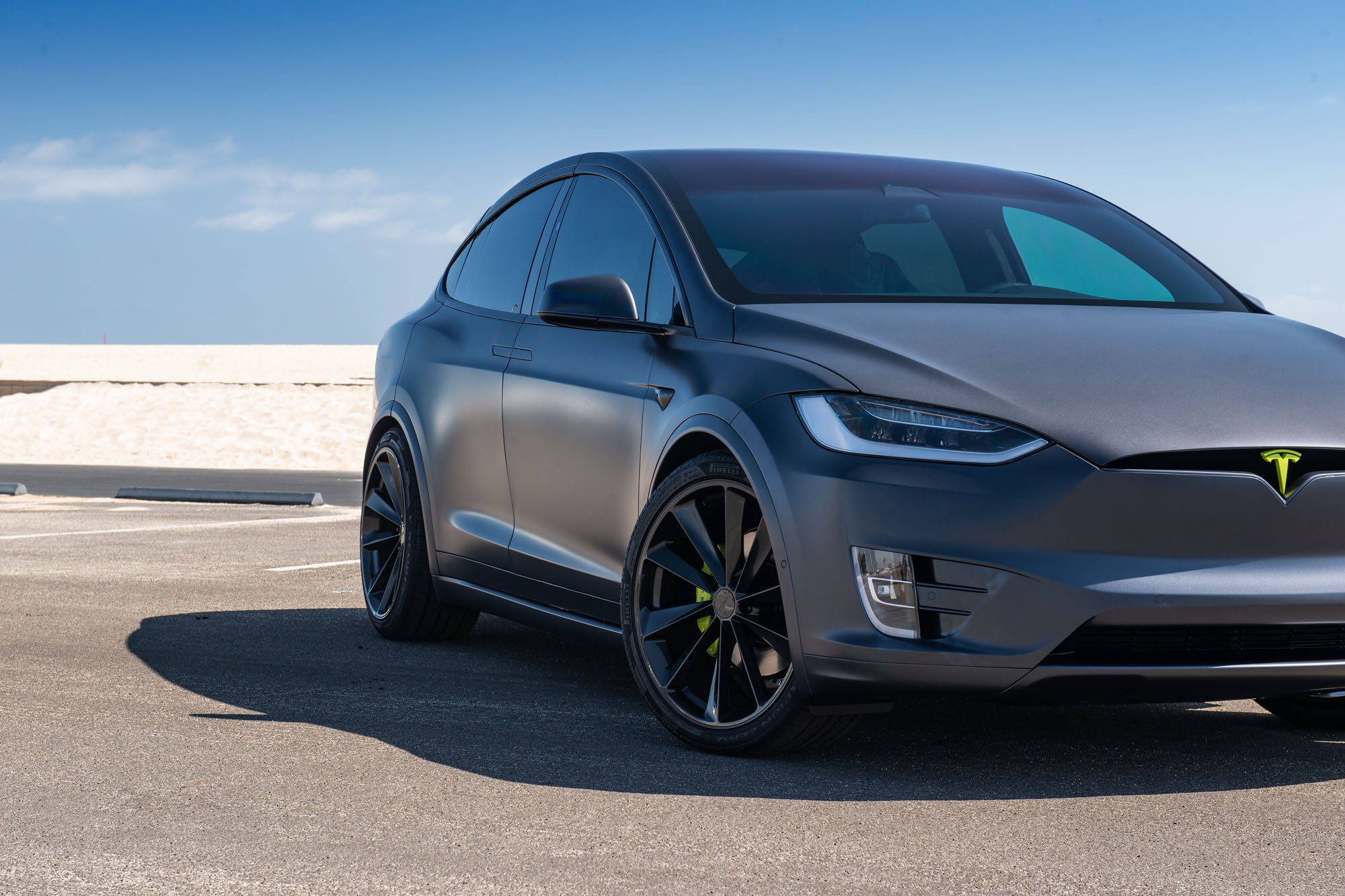 Tesla Model X on TSW Aileron