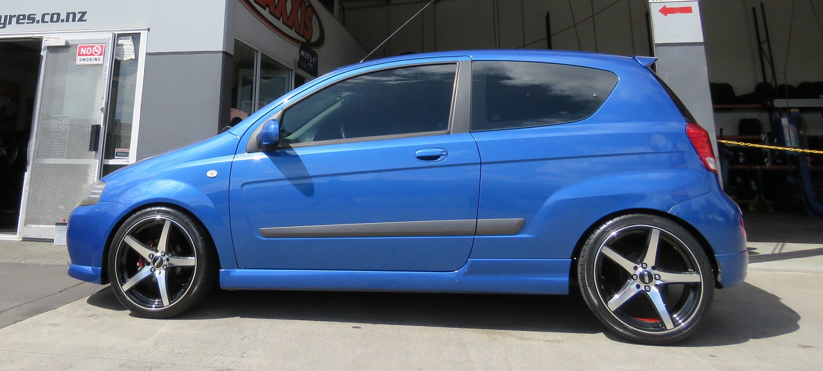 Holden Barina on BGW Apex