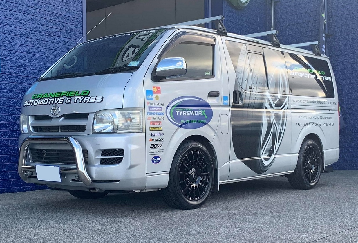 Toyota Hiace on BGW Transporter
