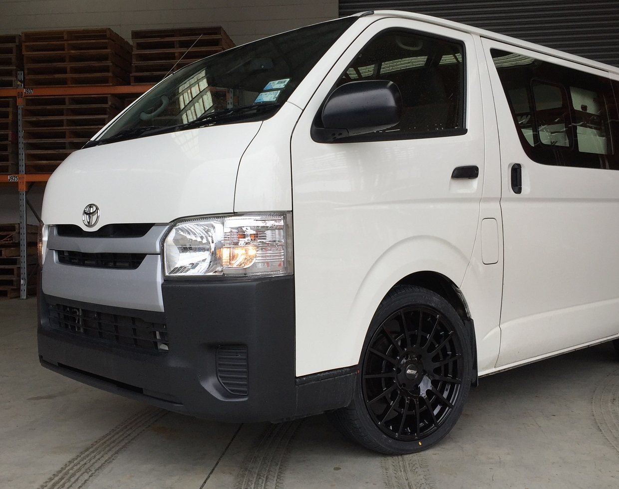 Toyota Hiace on BGW Transporter
