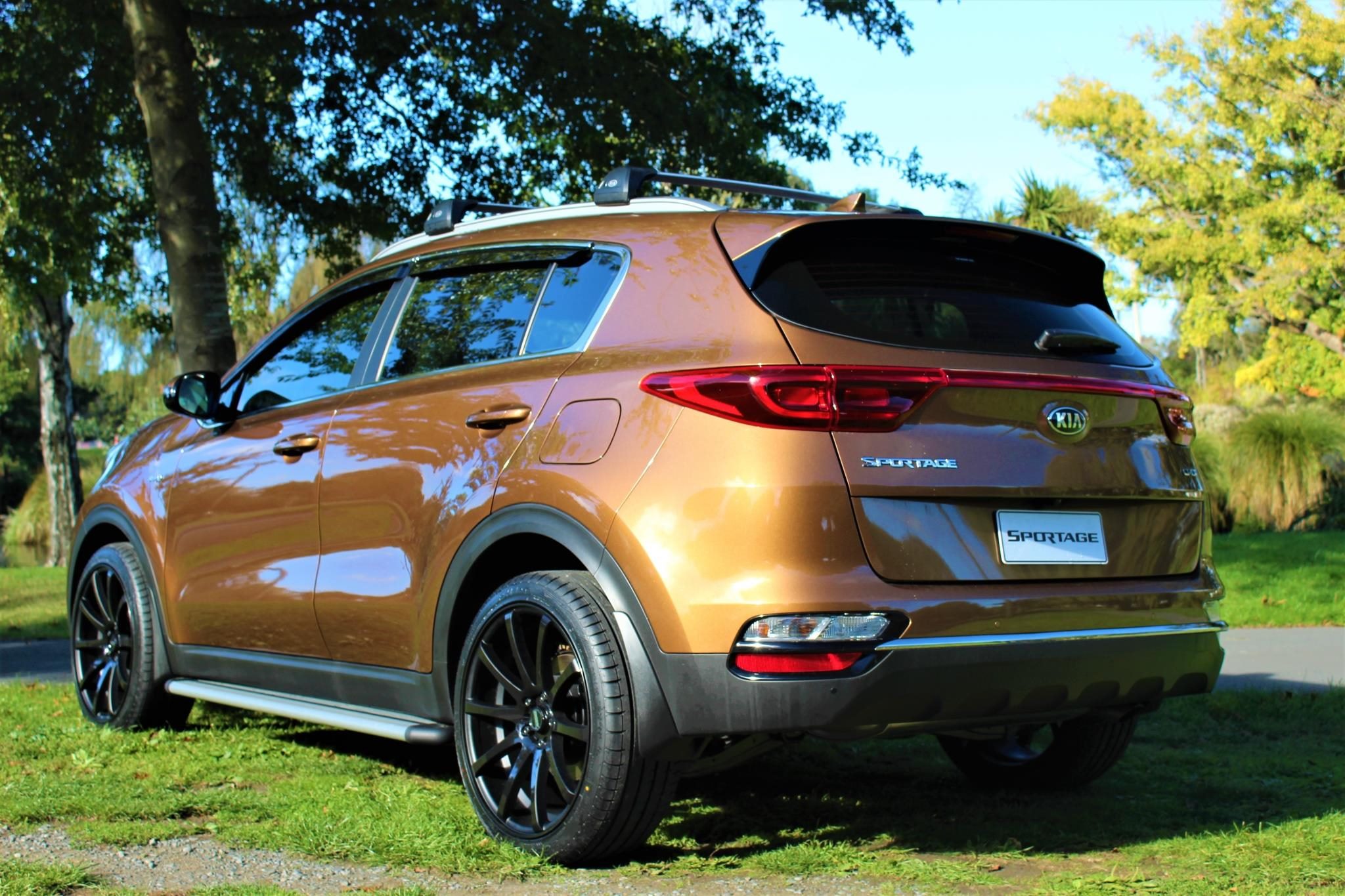 Kia Sportage on BGW Pursuit