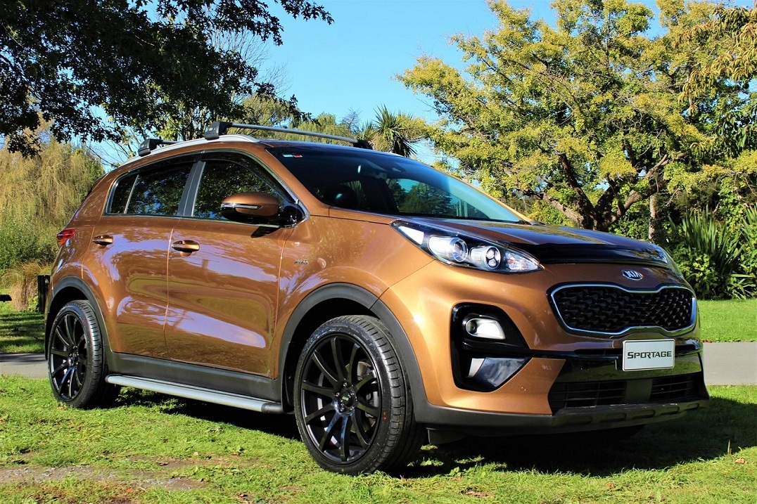 Kia Sportage on BGW Pursuit